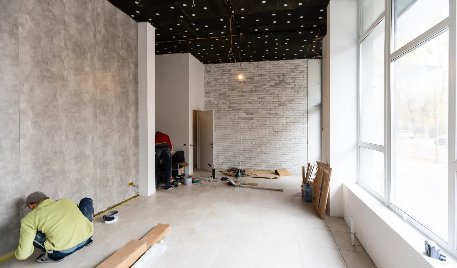 Retail remodeling in Los Angeles with storefront interior upgrades, customer flow improvements, lighting, flooring, and commercial finish details